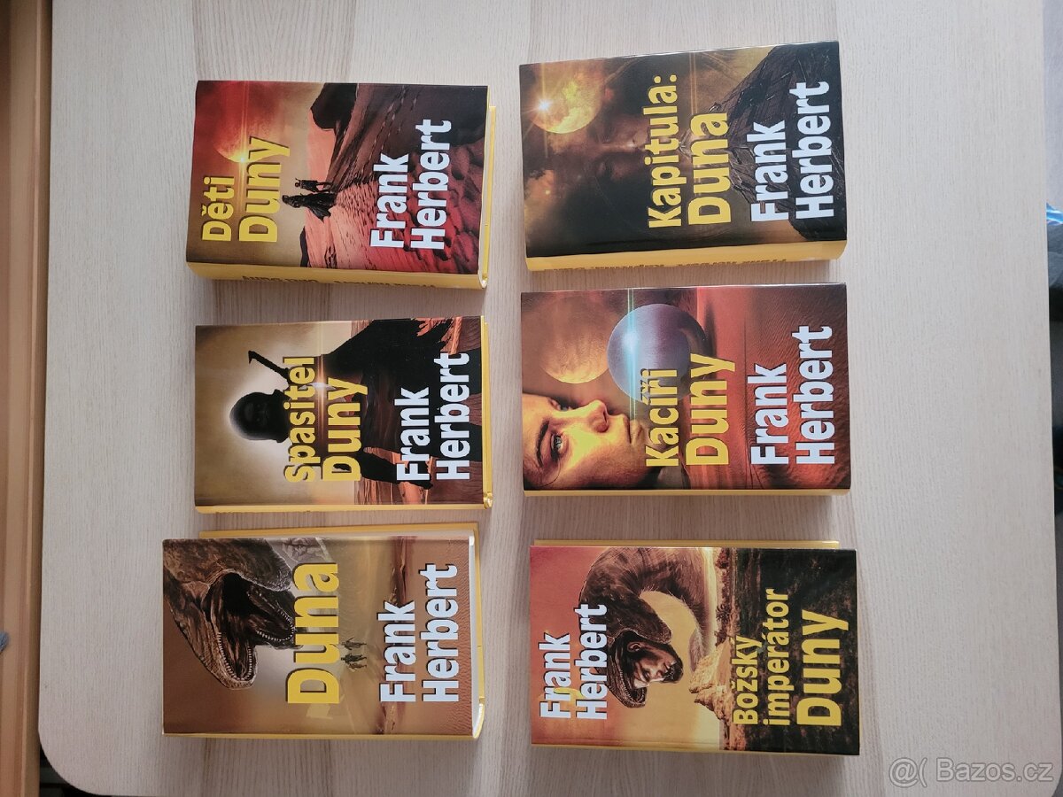 Duna vsechny knihy Frank Herberta (6 dílů)