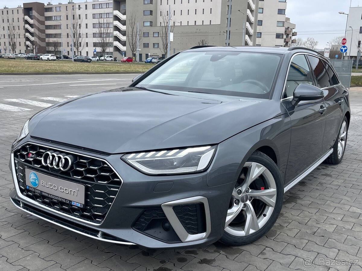 Audi S4 3.0 TDi 255kW 09/2020 ČR DPH Tažné A4