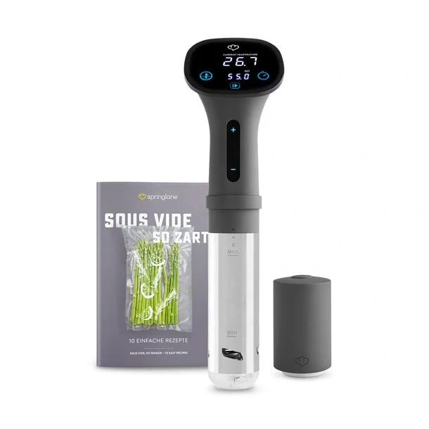 Springlane Sousvide vařič Henry vč:vakuového těsnění a sáčku