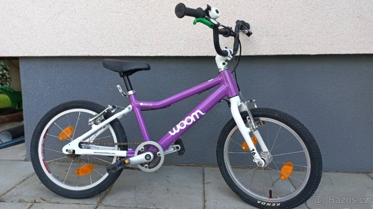 Woom 3 TOPSTAV fóliované fialové