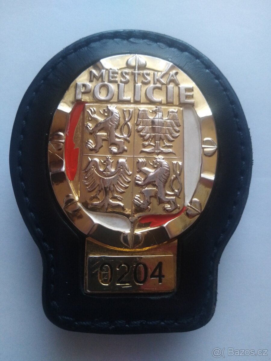 Zlatý odznak operačního MP, (ve službě 19992 - 2016)