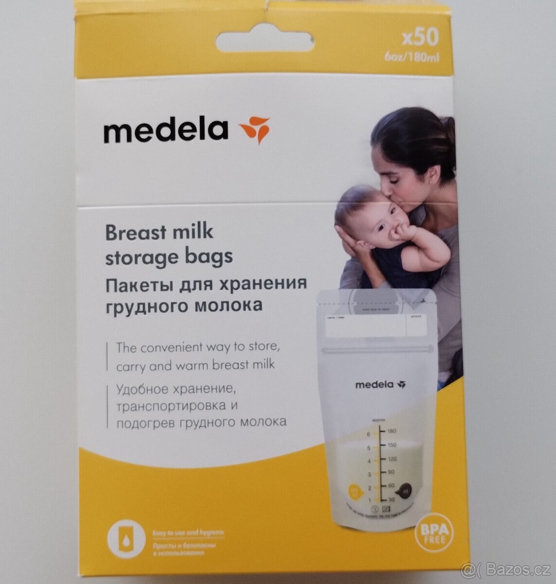 Sáčky na skladování mateřského mléka Medela 25 kusů