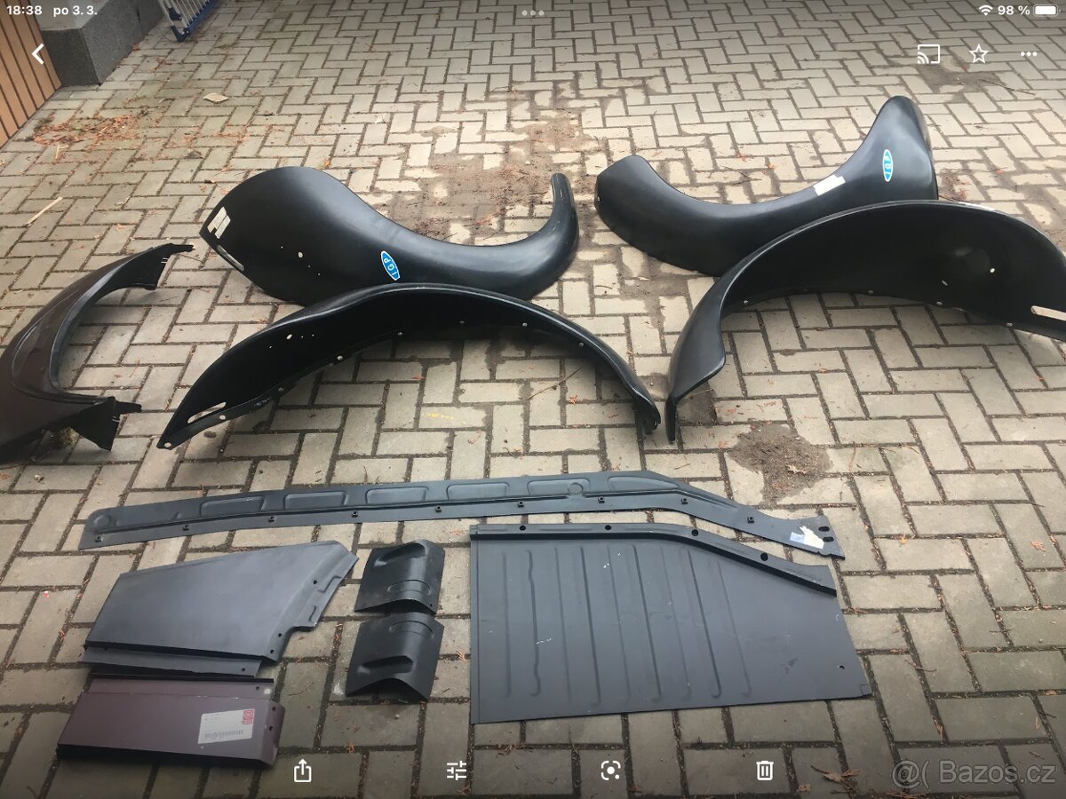VW Brouk blatníky