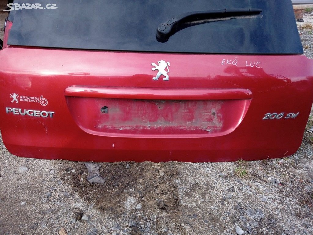 Peugeot 206 sw zadní 5 dveře