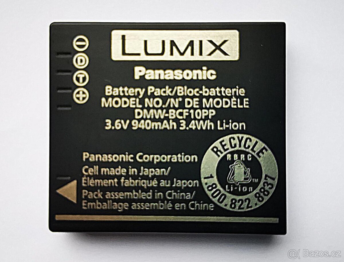 Baterie Panasonic Lumix DMW-BCF10PP