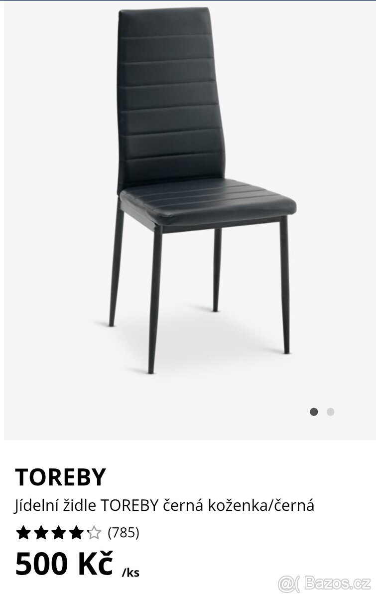 Jídelni židle Jysk Toreby 4ks