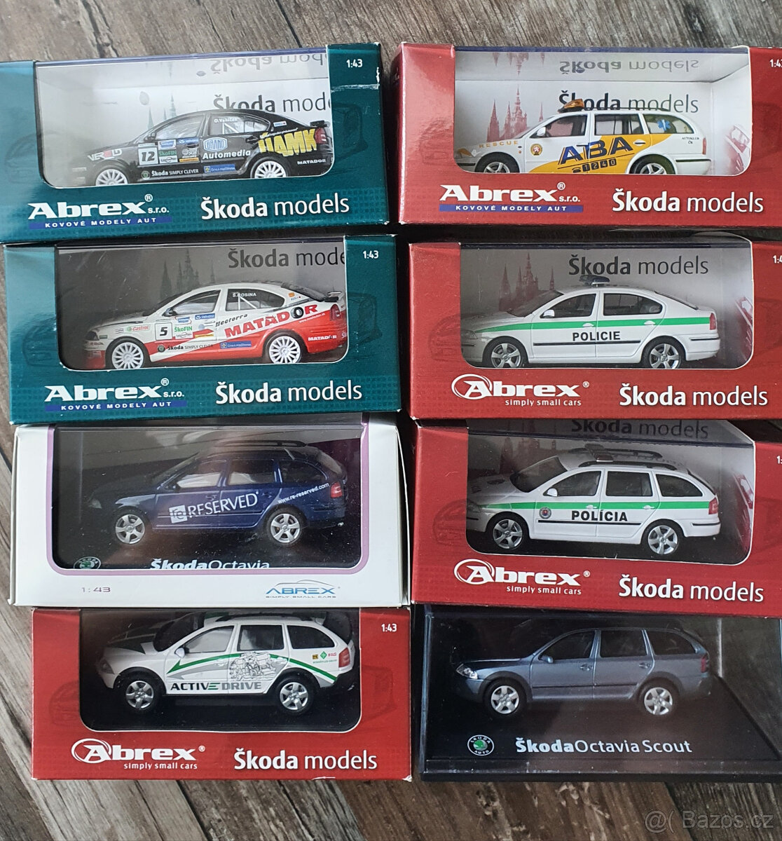Modely Abrex Skoda Octavia 1:43