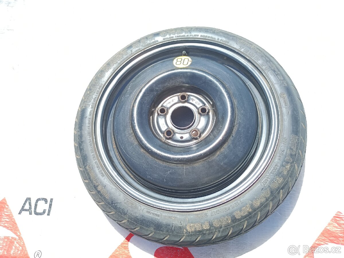 Dojezdové kolo Toyota,Fiat,Suzuki.5x114,3
