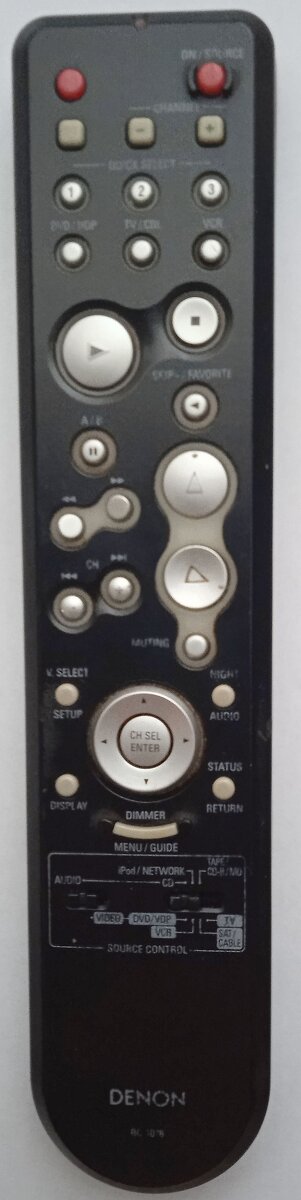 DENON - dálkový ovladač