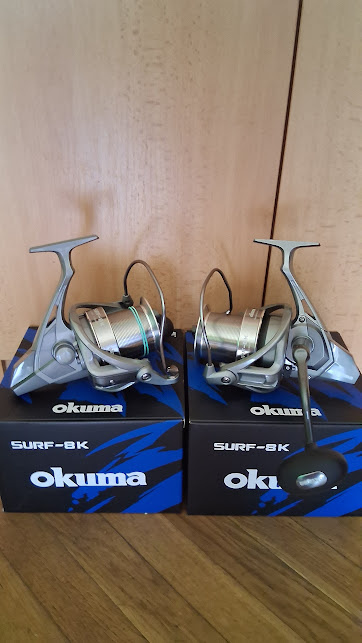 Nové Navijáky Okuma Surf 8k..