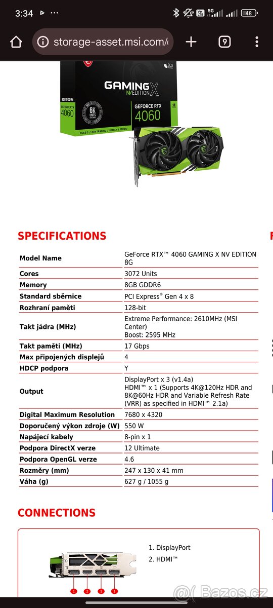 Rtx 4060 NV edice