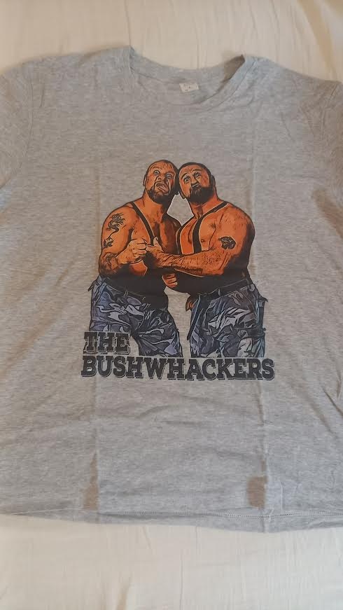 WWE triko - the Bushwhackers T-Shirt vintage tee