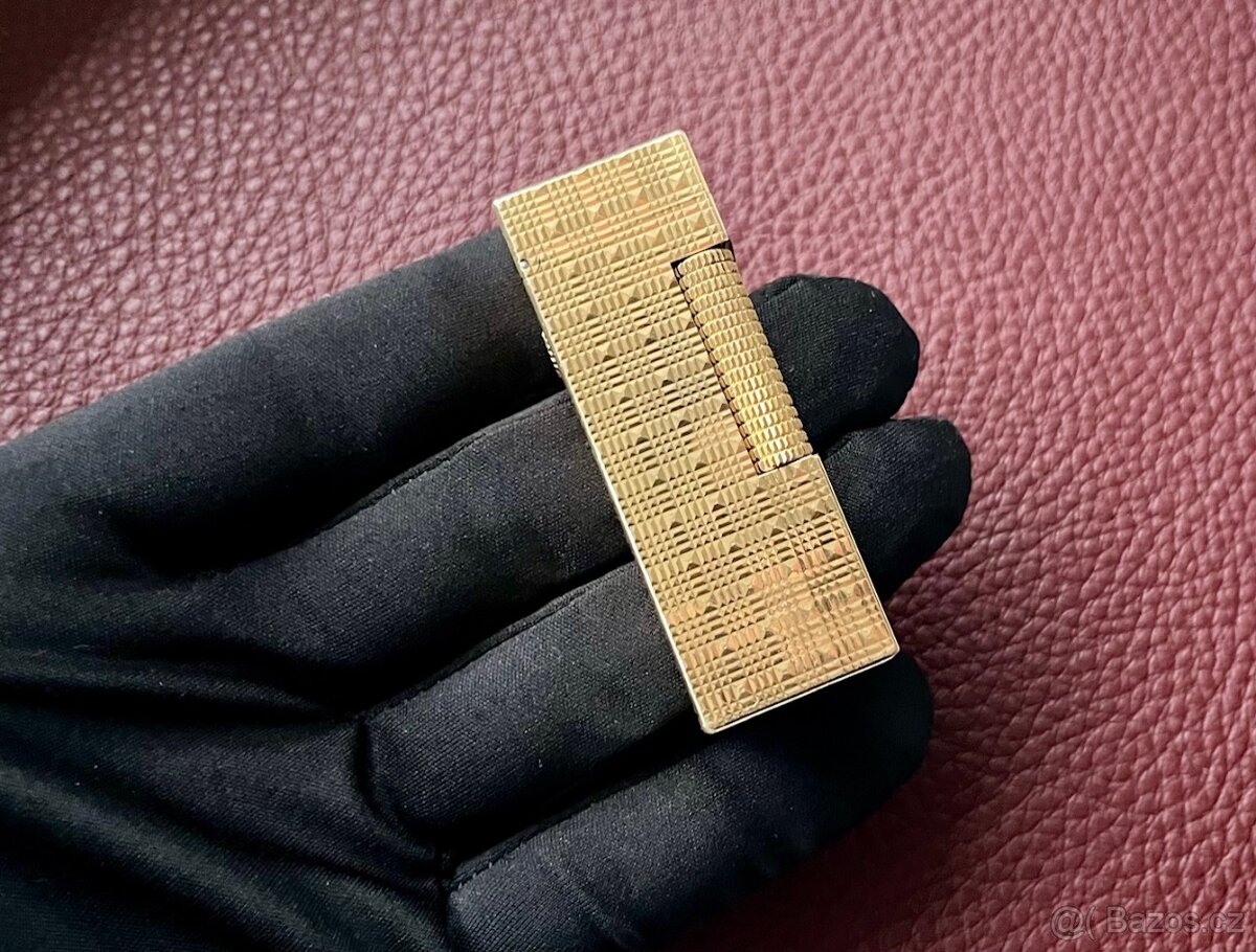 🔥 Dunhill Rollagas Zapalovač 80' léta, vzor Royal Sq. 🇨🇭
