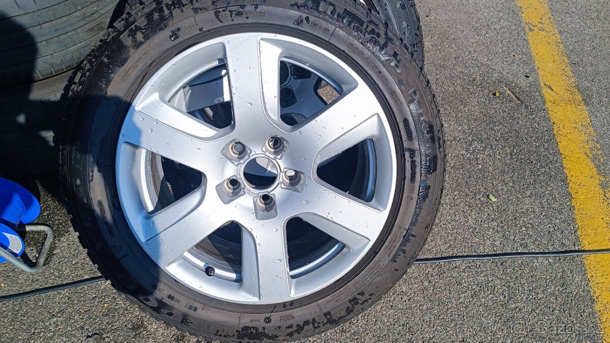 R17" originální alu kola Audi A4, A5, A6, Q5,5x112