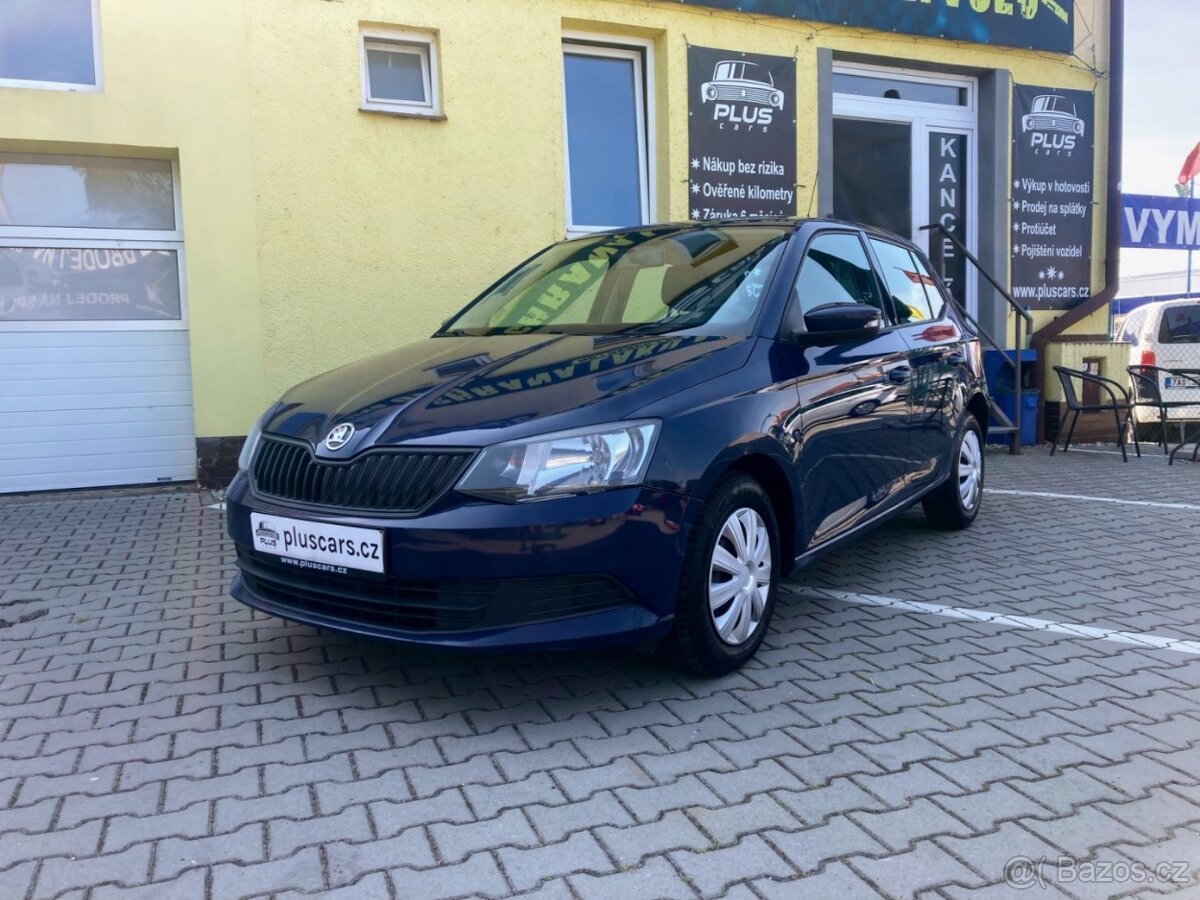 Škoda Fabia, 1,0 MPi (55 kW), 1.majitel, klima, původ ČR