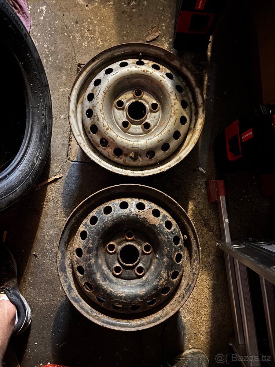 2x plechový disk Volkswagen T4