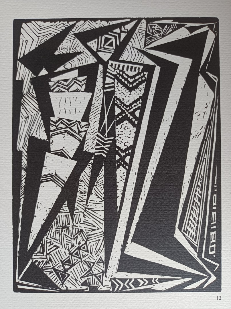 František Kupka - Čtyři příběhy bílé a černé - grafika č.12