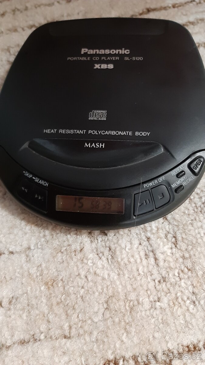Discman panasonic plně funkční.shodný s technicsem.