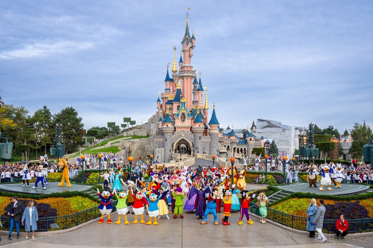 Zájezd do disneylandu a Paříže