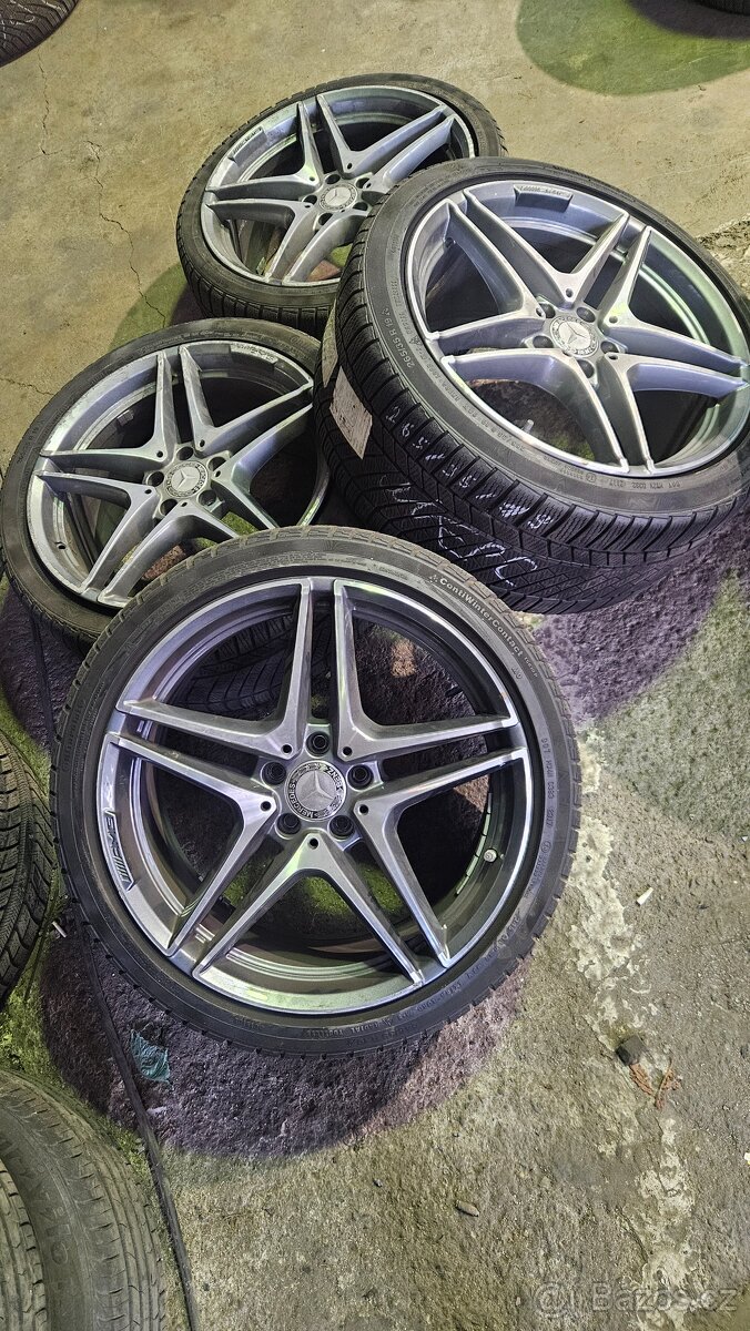 Alu kola mercedes AMG 63 zimní   dvourozmer  r19
