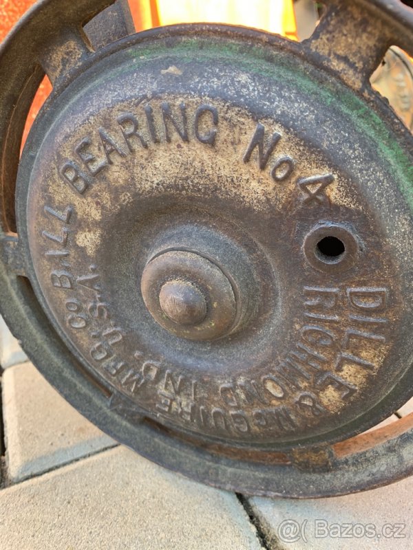 Retro rotacni vretenova sekacka Richmond ind. U.S.A.