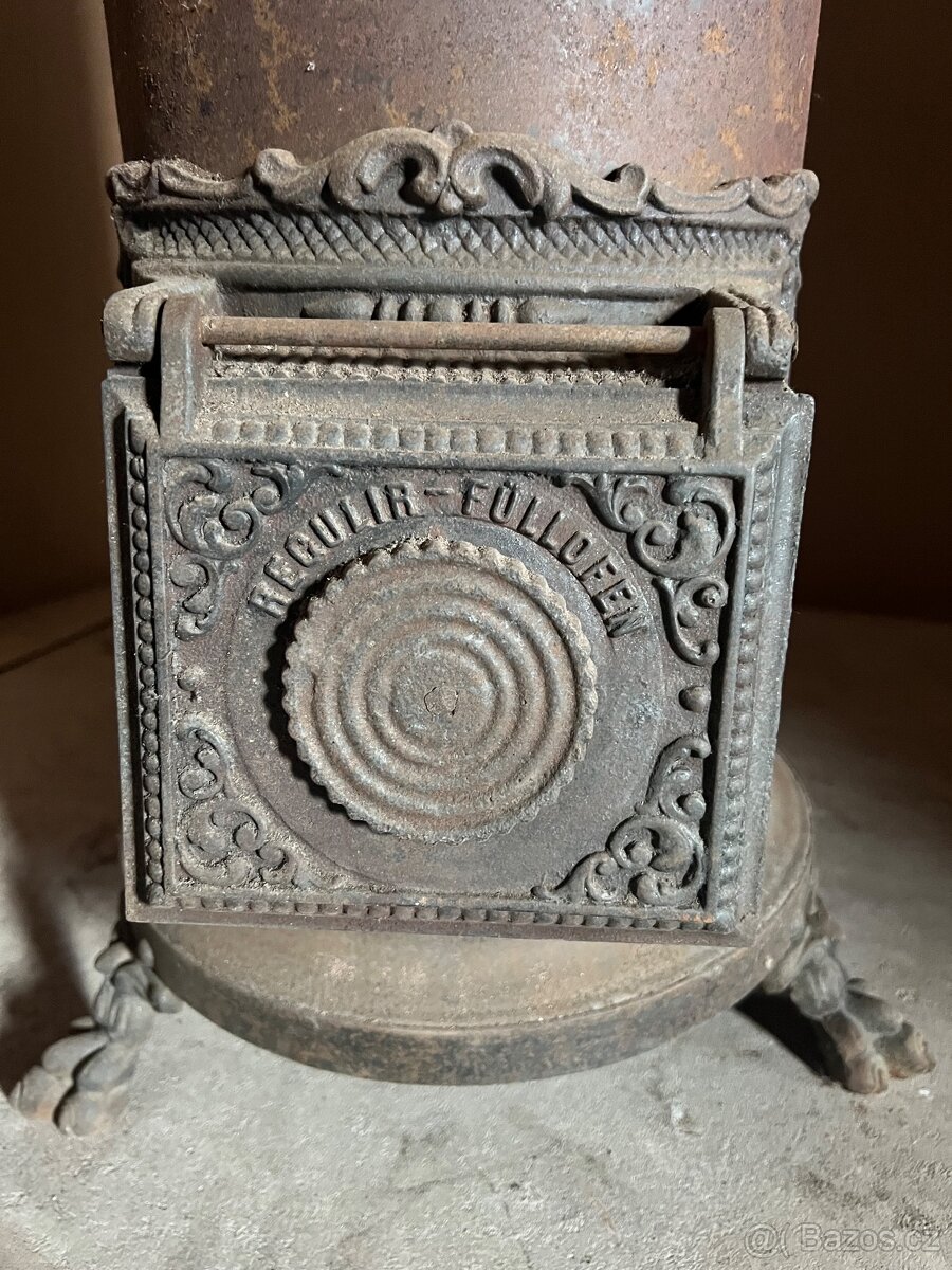 Historická kamna – REGULIR-FÜLLÖFEN – konec 19./zač