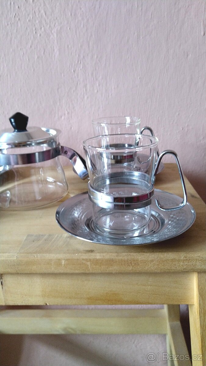 Čajový servis retro "Čajka"