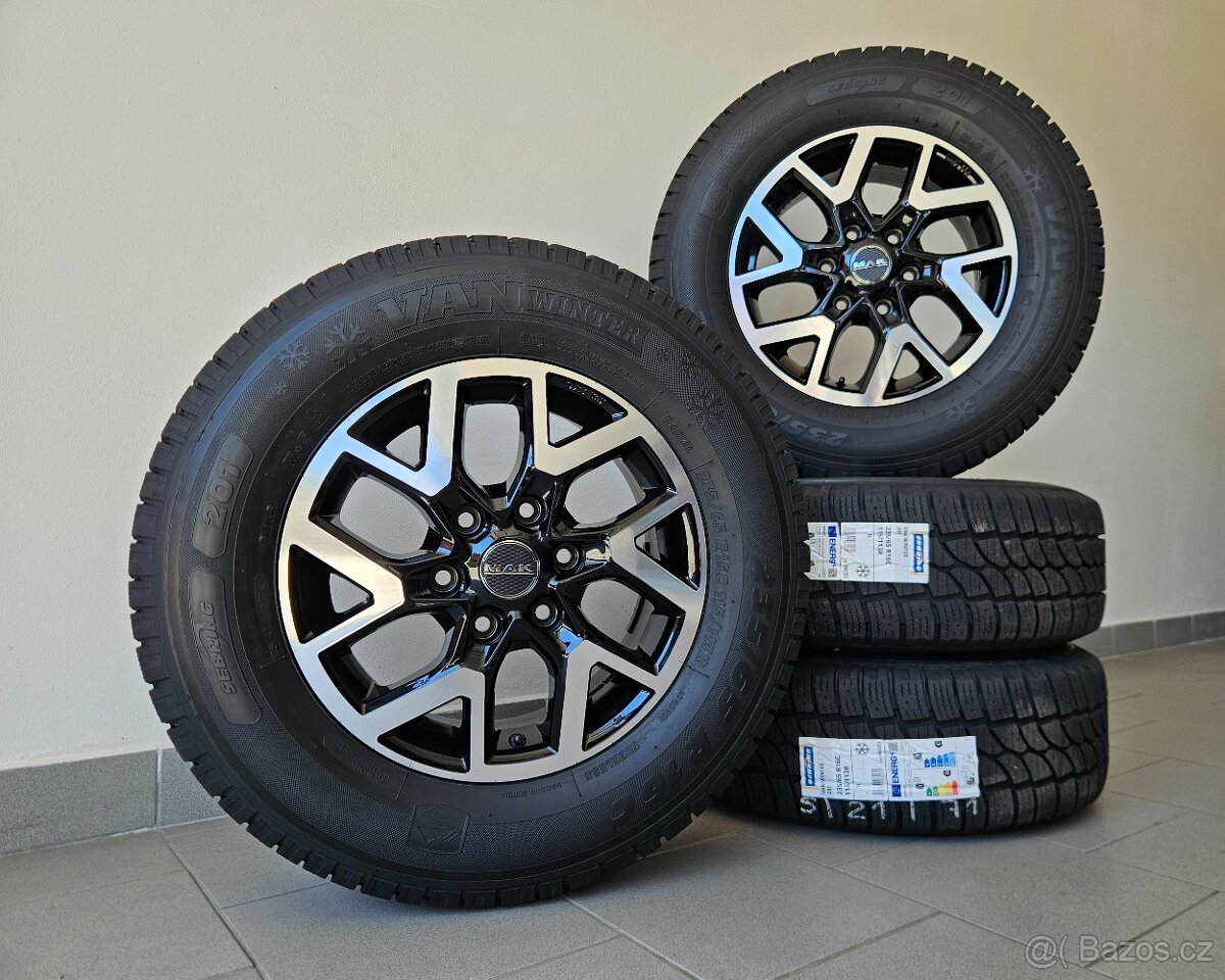 Alu MAK Zátěžové 6x130 _ Zimní 235/65/16C