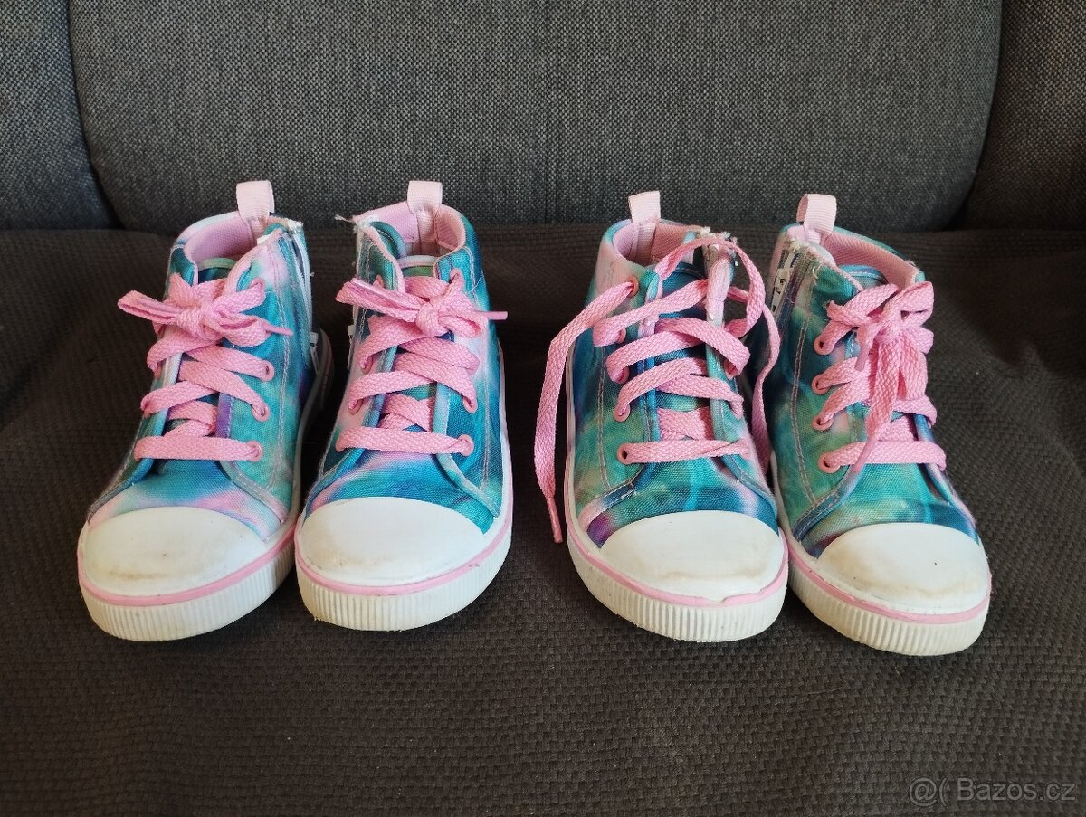 Boty pro dvojcata 26 - vysoké tenisky