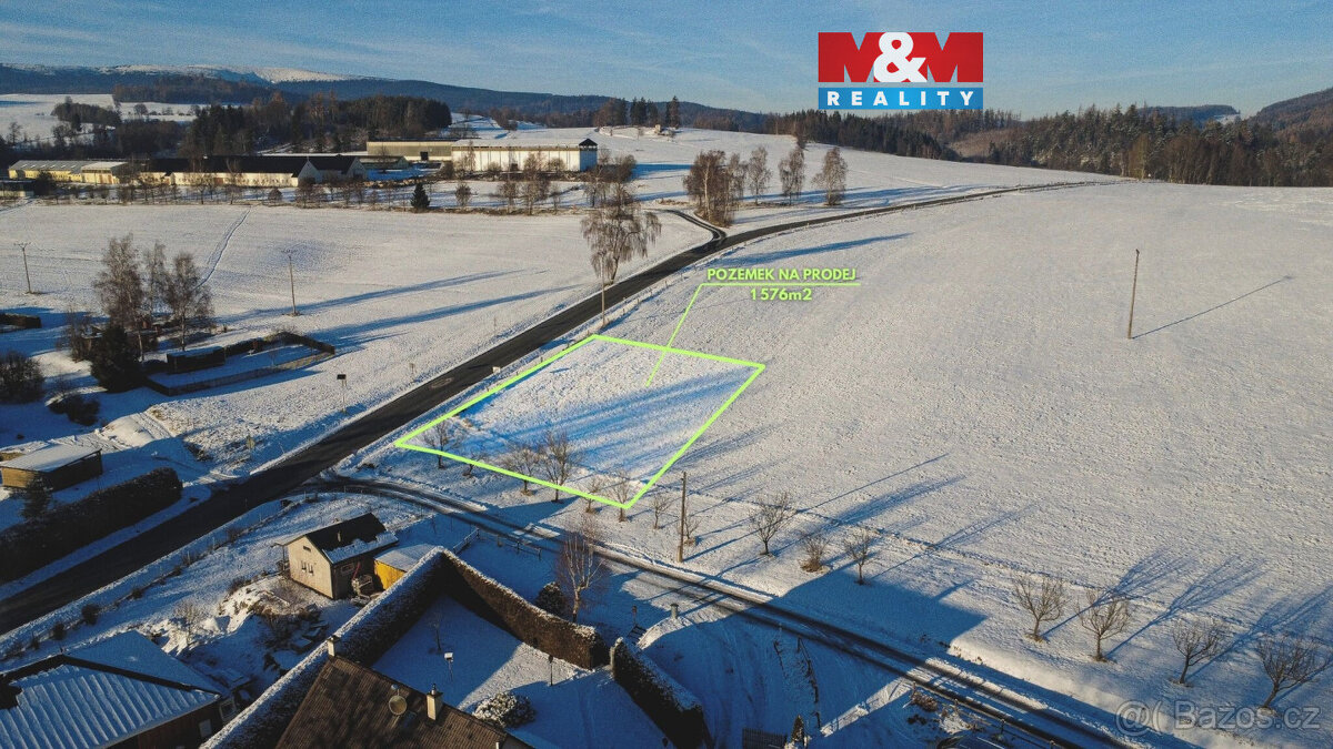 Prodej pozemku k bydlení, 1576 m², Dolní Moravice