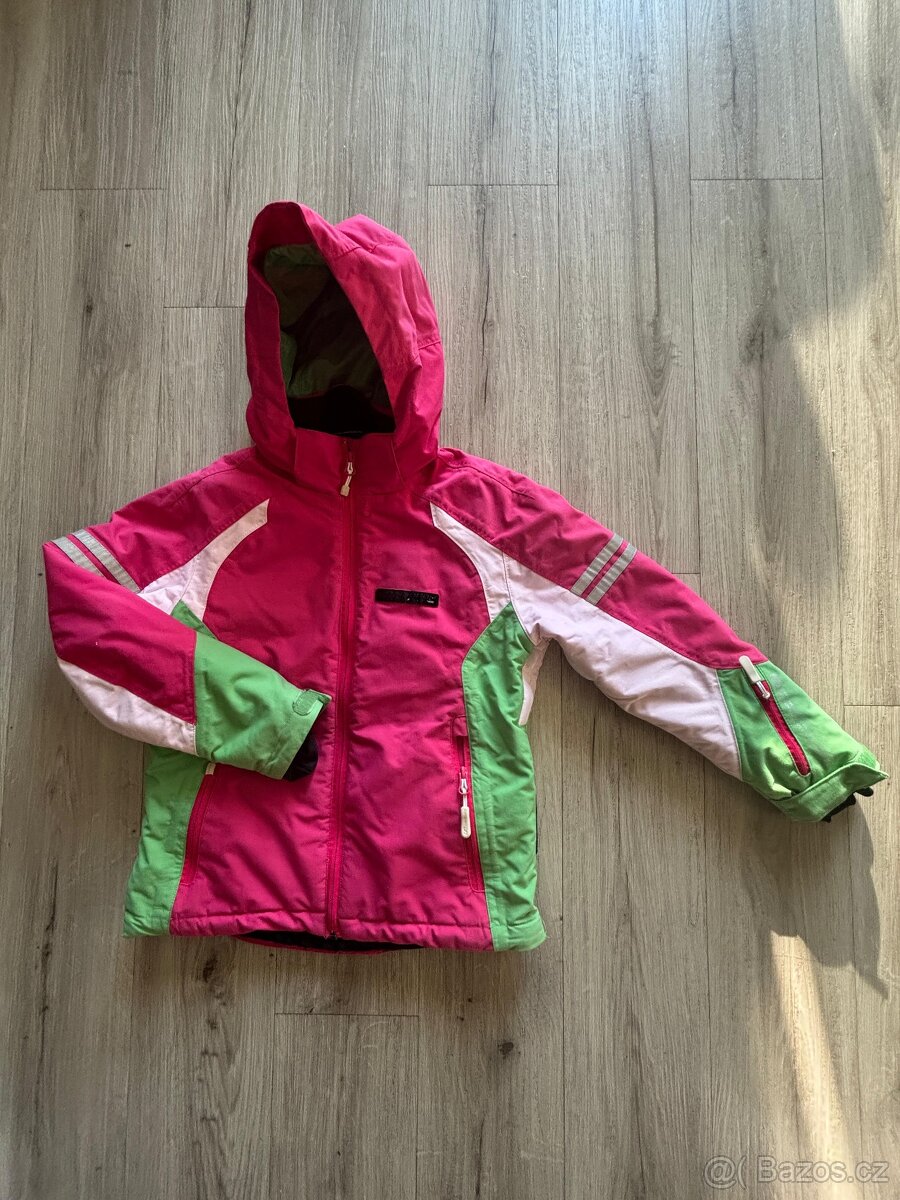 Dívčí zimní bunda velikost 128 Hannah
