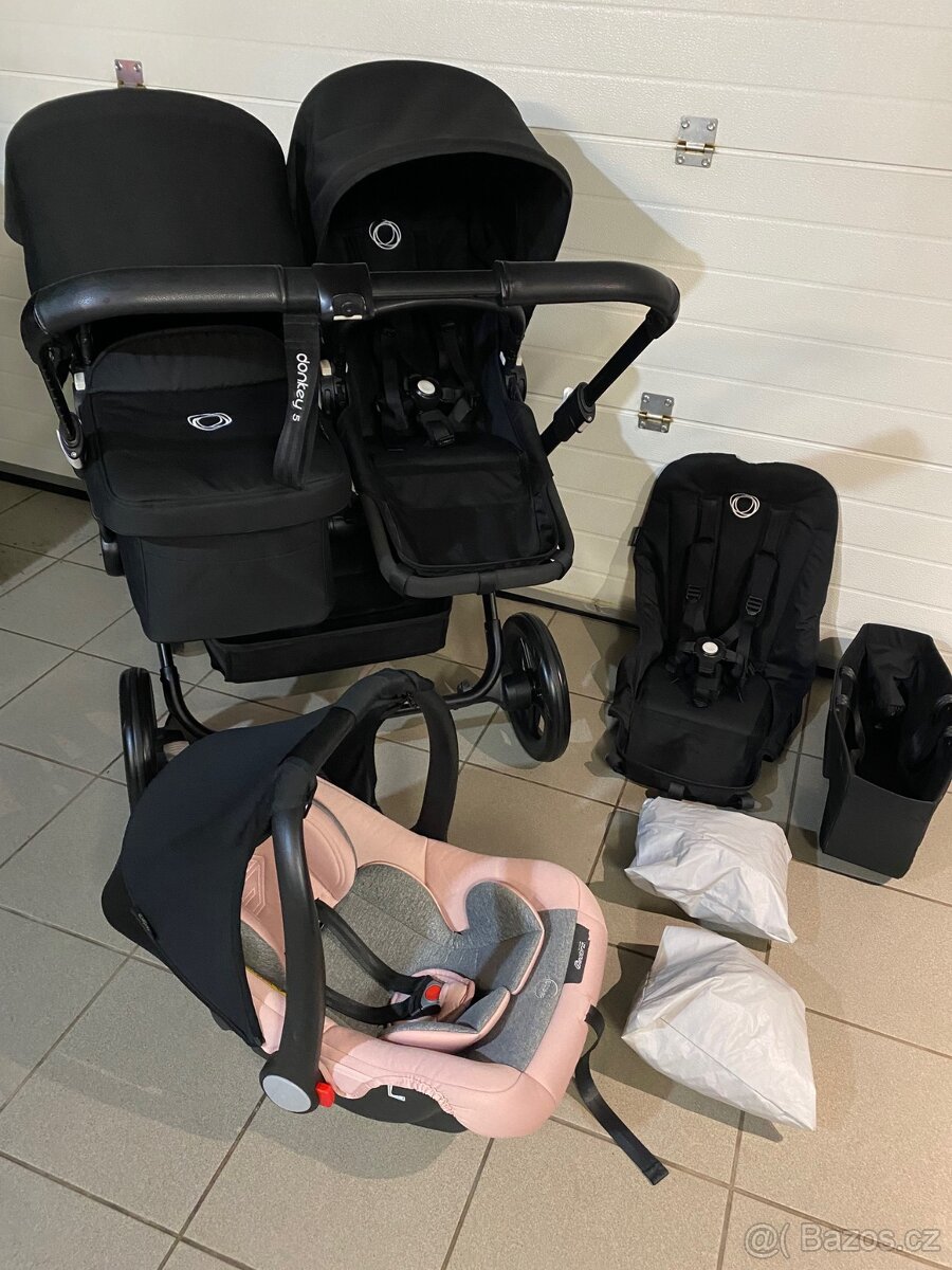 Bugaboo Donkey 5 Duo + autosedačka