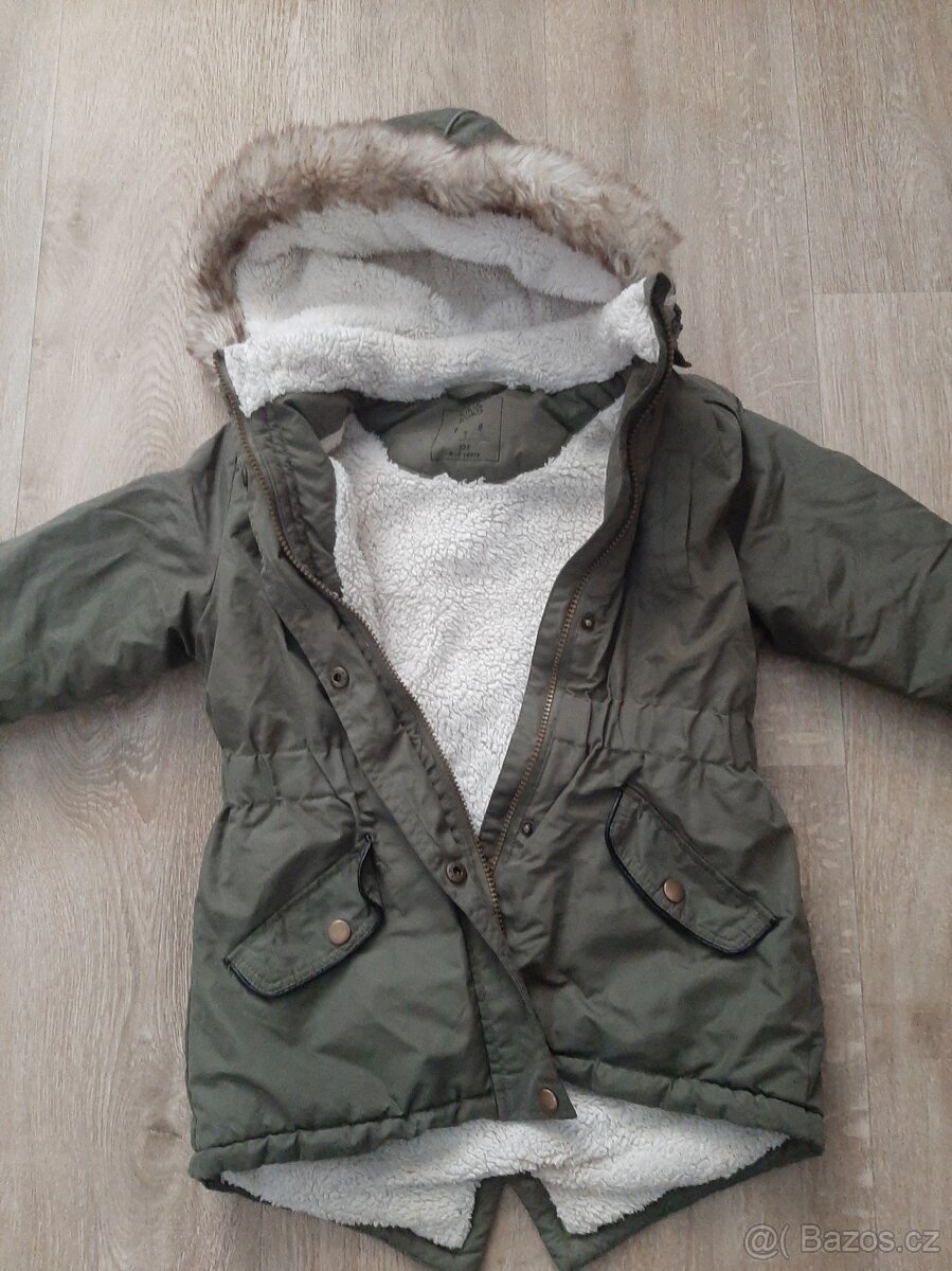 Divci zimni bunda vel.122