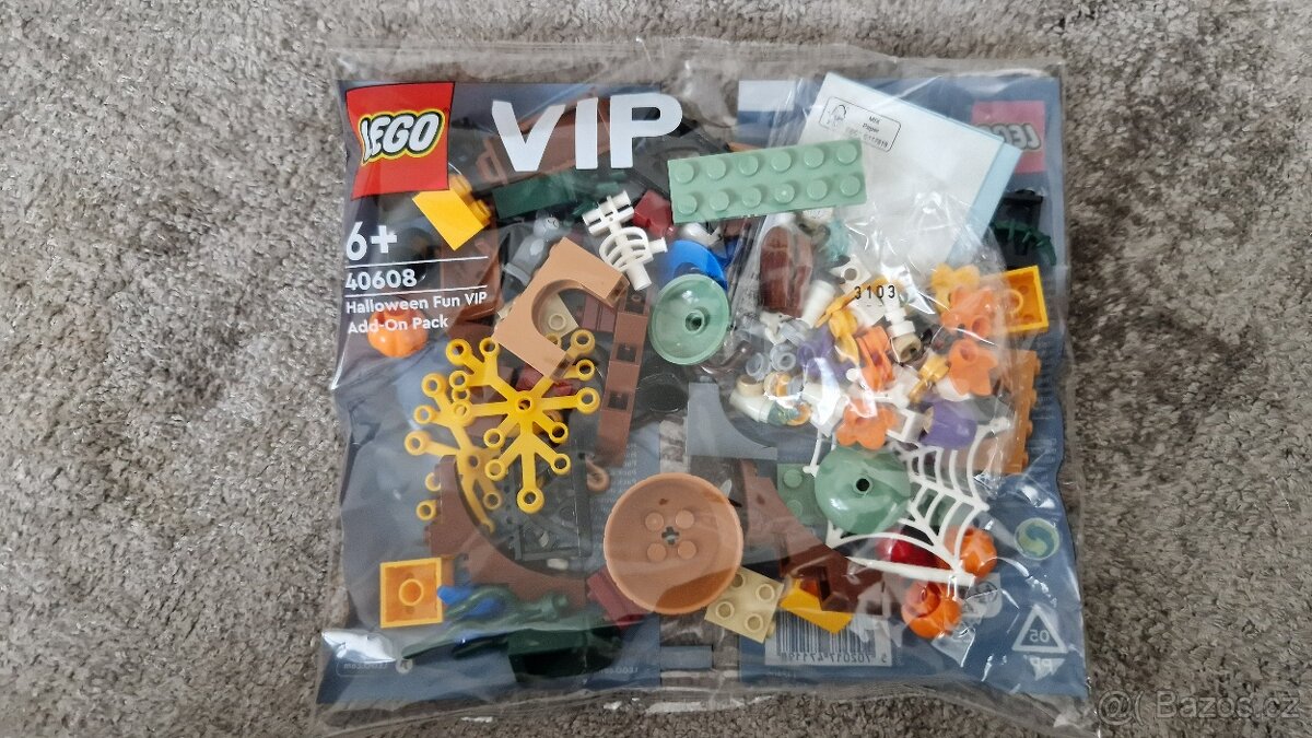 Nové Lego 40608 VIP doplňky – Halloweenská legrace