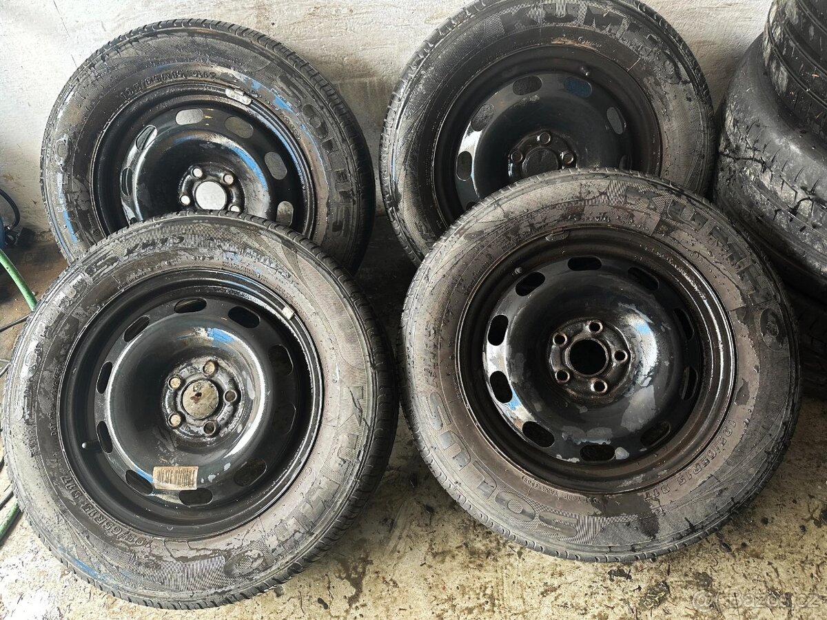 letní sada kol OCTAVIA I 195/65 R15 5x100