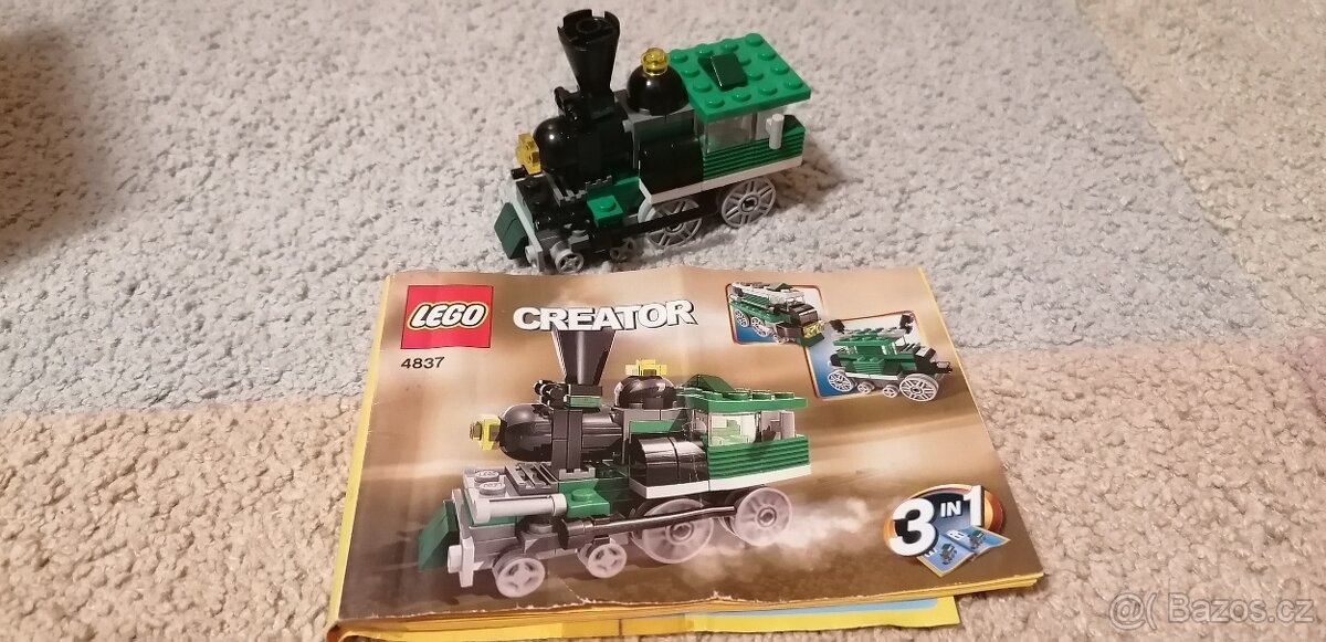 LEGO CREATOR 4837 - lokomotiva