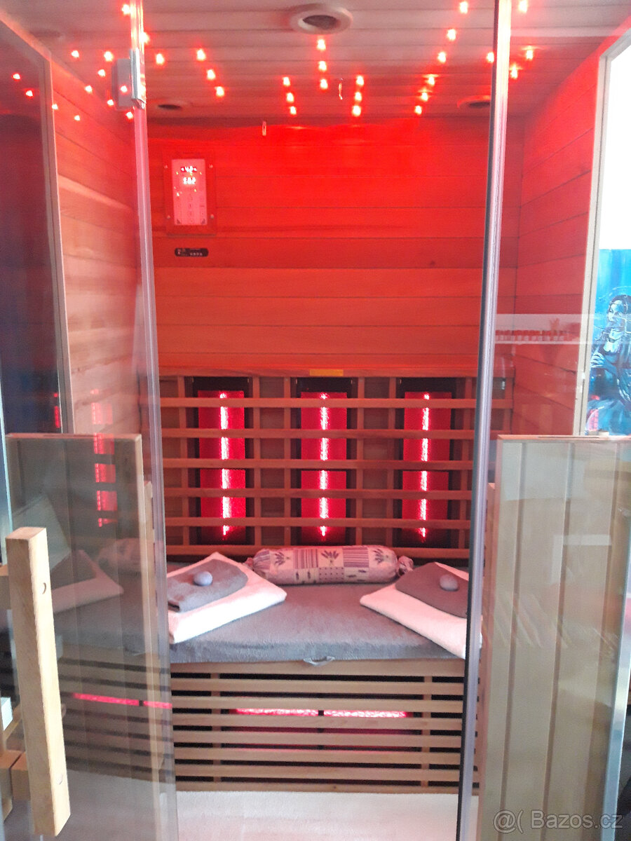 Infrasauna ProWell 222 Cedr Premium Line pro dvě osoby