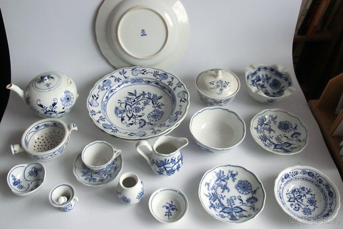 Porcelán - Cibulák - Dubí - Meissen