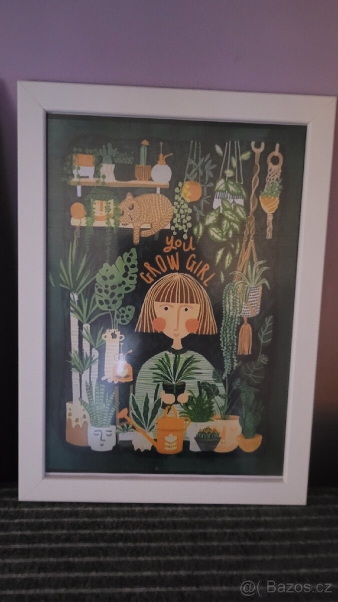 Obrázek v rámu Ikea