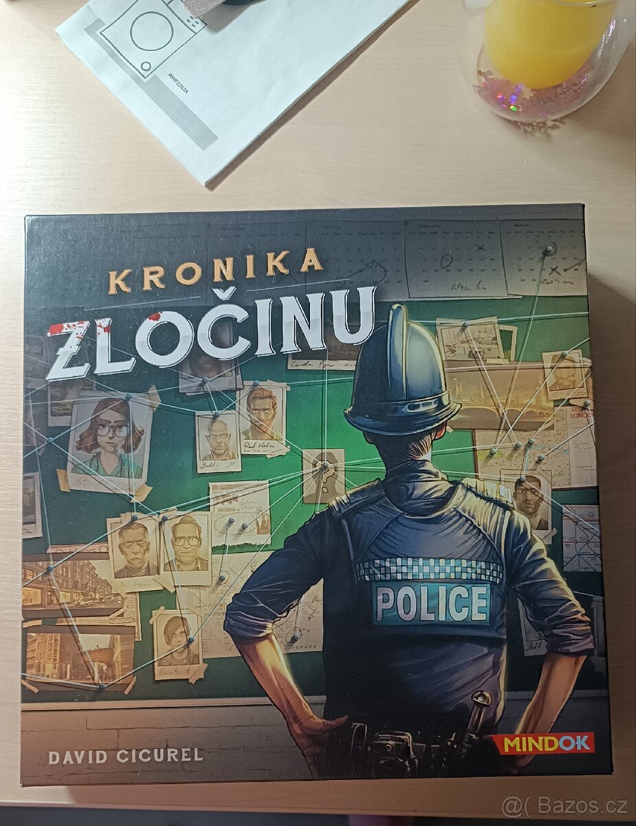 Společenská hra Kronika zločinu