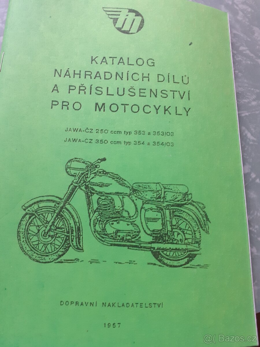 JAWA Kýyačka 353/03 354/03 Katalog ND