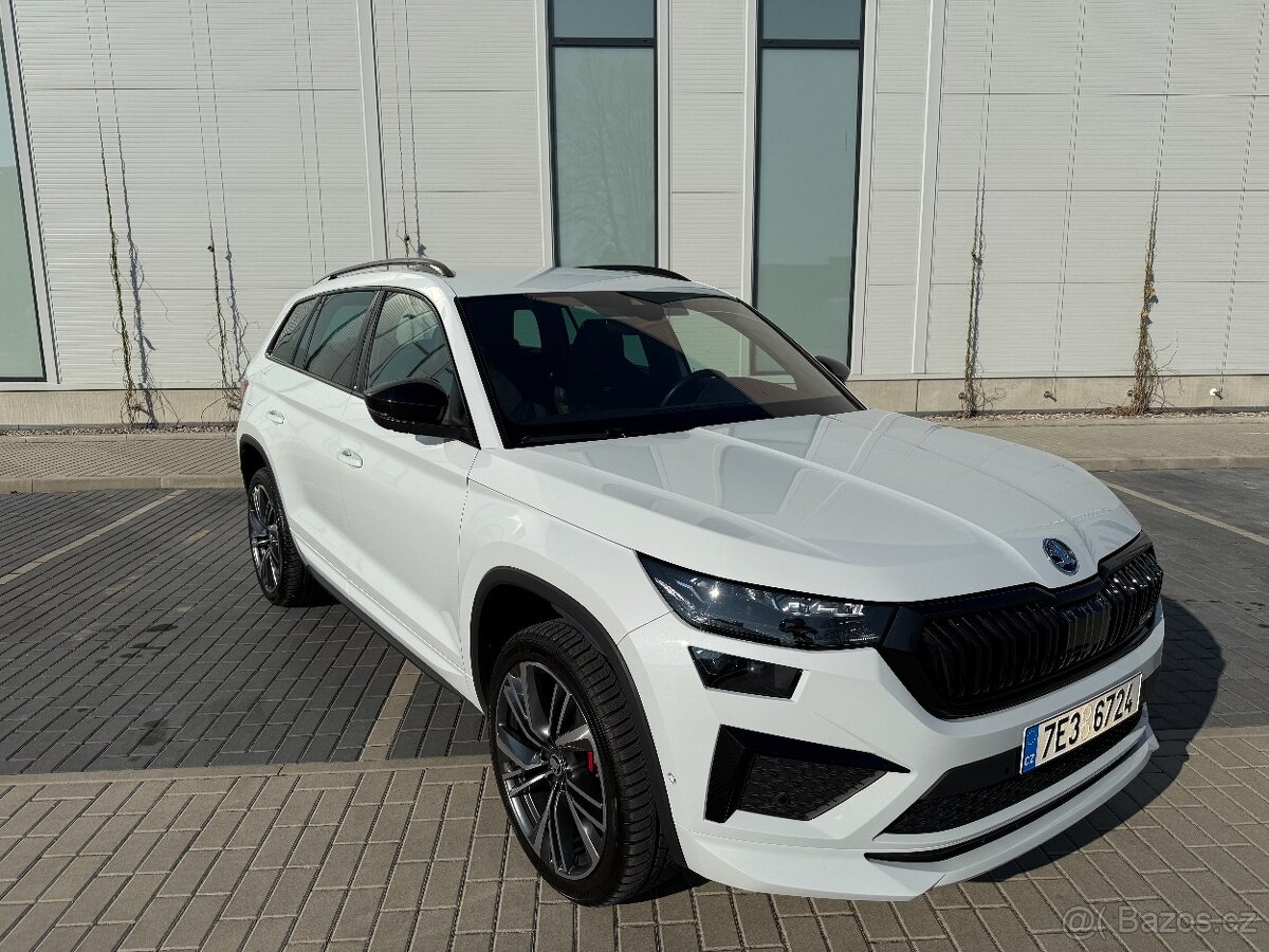 Škoda Kodiaq RS 2.0 TSI, DSG, Webasto, DPH, ventilace