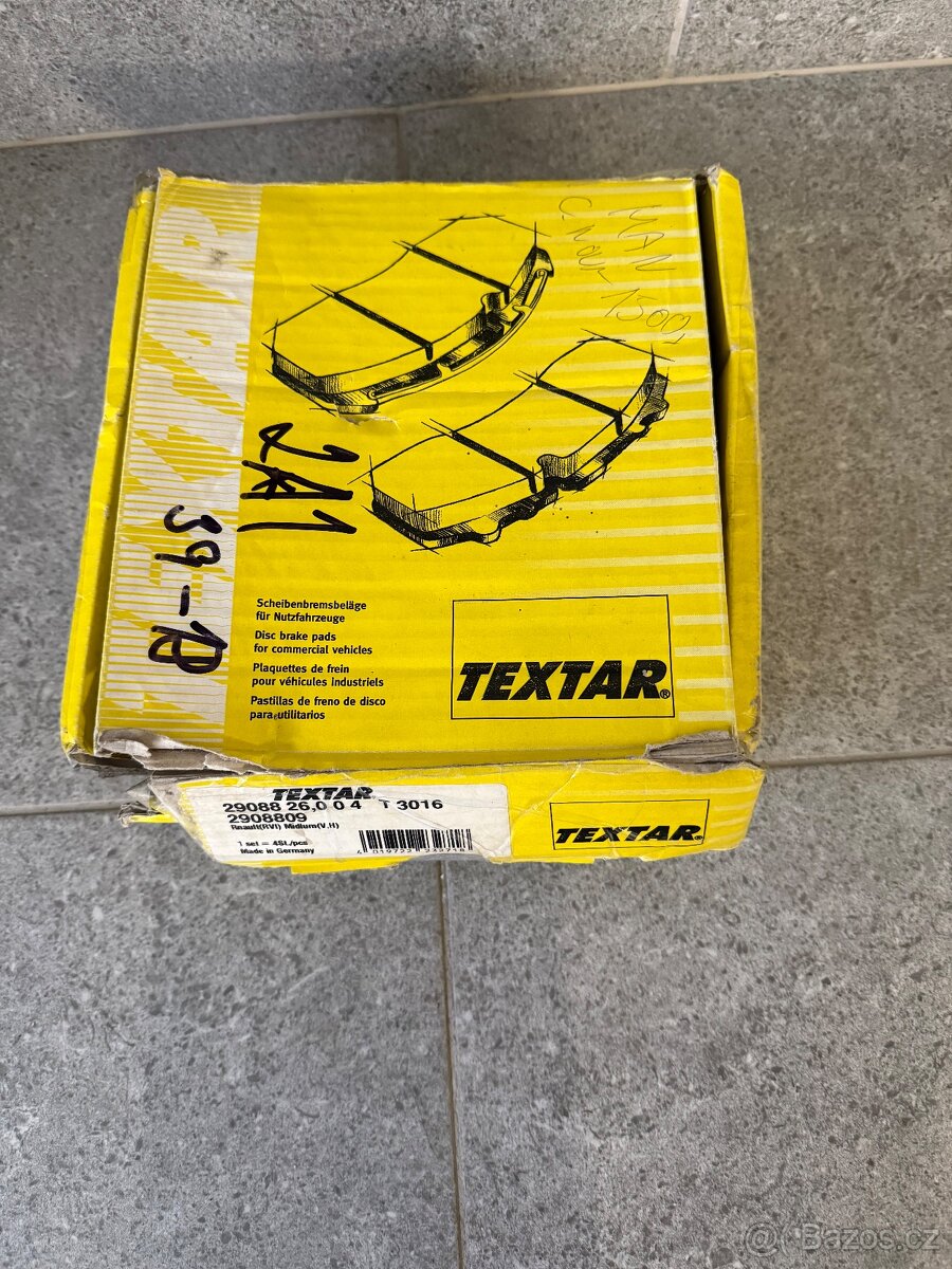 MAN PŘEDNÍ DESKY A ZADNÍ SKLA LAMP