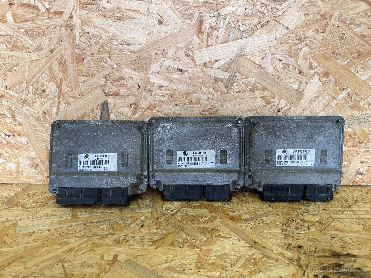 ŘÍDICÍ JEDNOTKY MOTORU 047906033C / 047906033H / 047906033