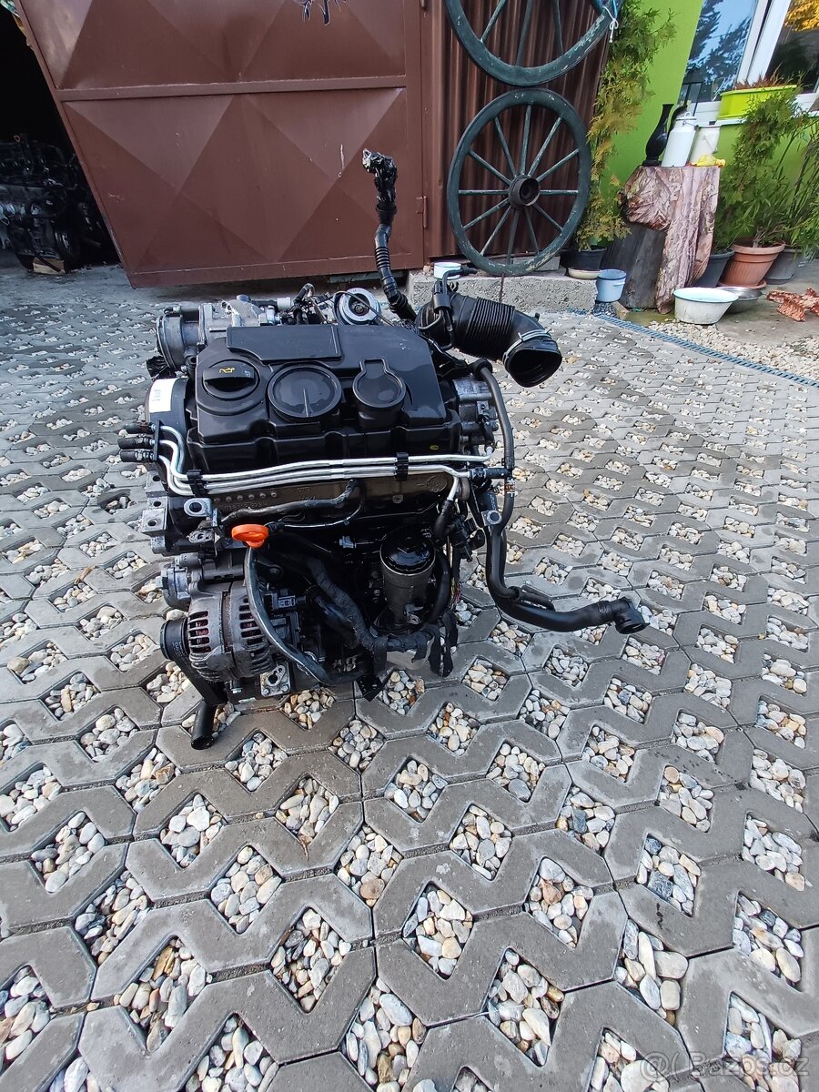 Motor 2,0 tdi 103kw BMM rok 09 kompletní