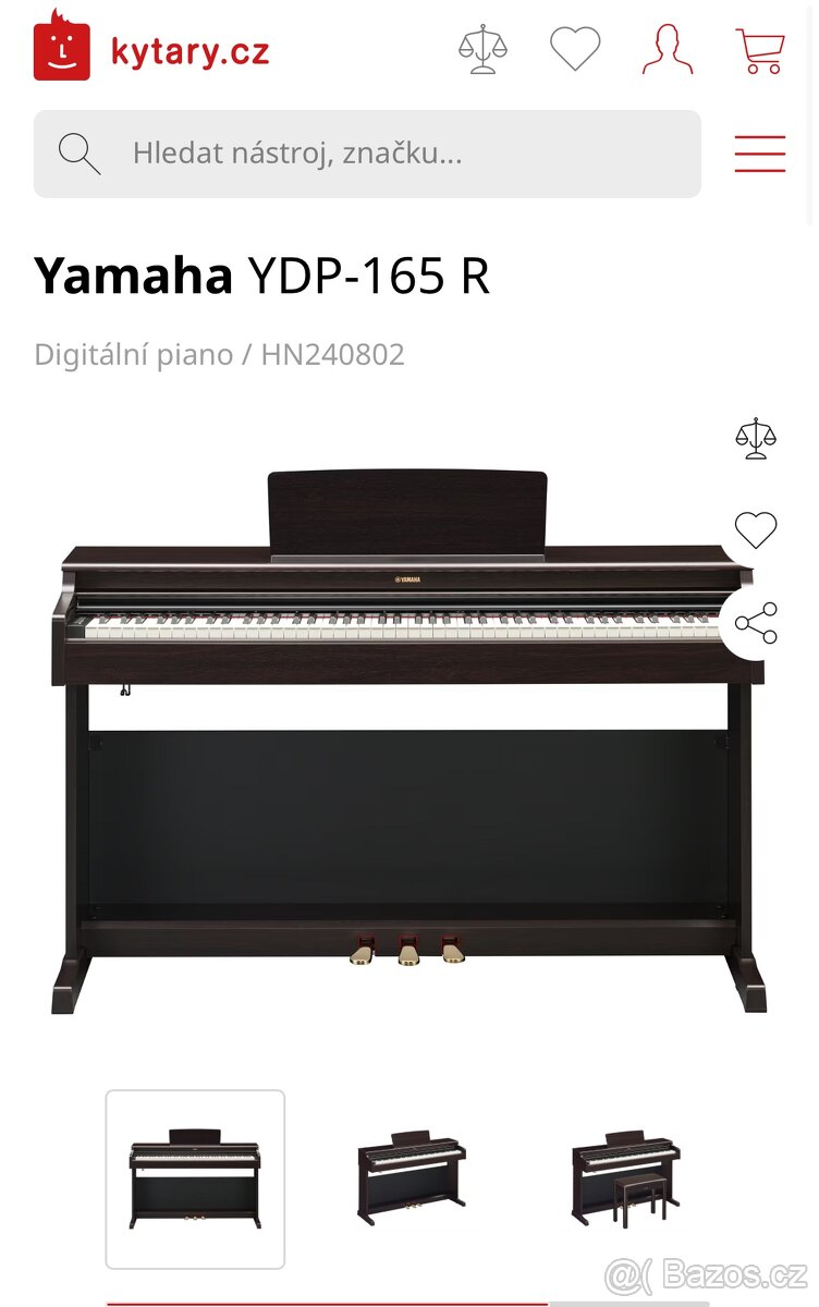 Yamaha YDP-165 R