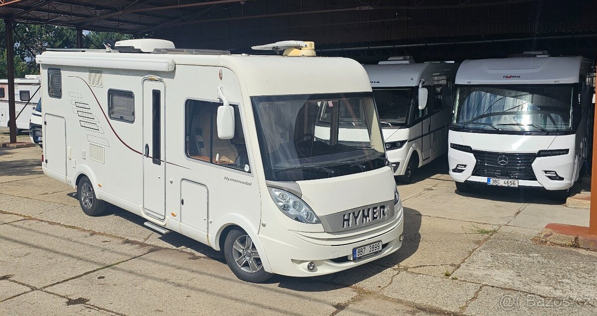 3,0 mjet 3,5t Iveco motor HYMER Obytné auto 2013 vybavené -