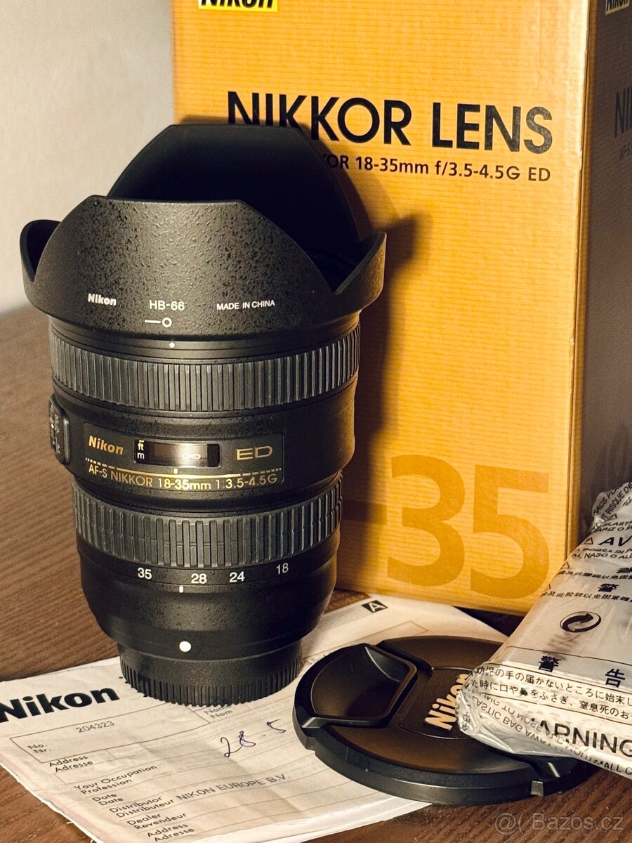 Nikon AF-S 18-35mm f/3.5-4.5G ED
