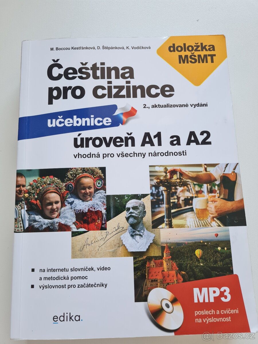 Čeština pro cizince úroveň A1 a A2