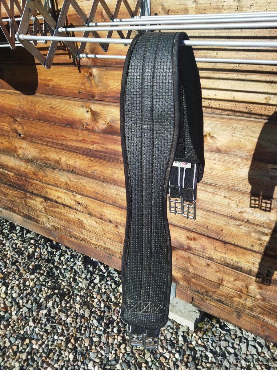Podbřišník Horze Dakota - černý, 110 cm